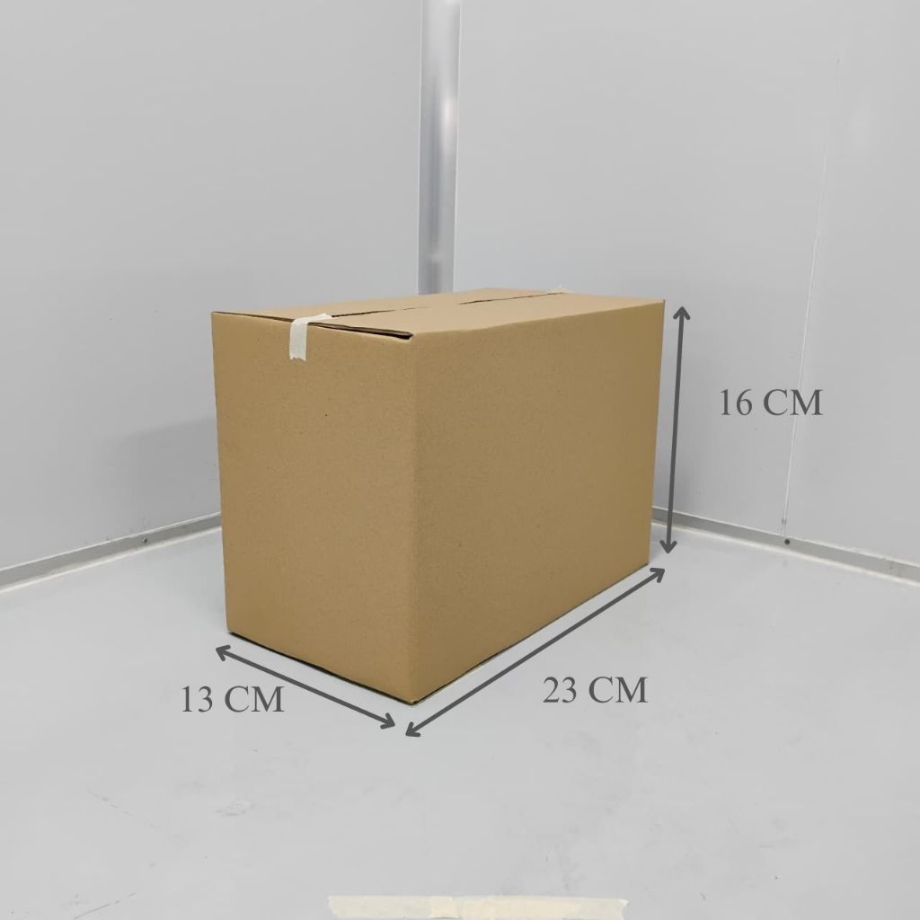 

Corrugated Carton Box - Kardus Box Polos 23 x 13 x 16 cm
