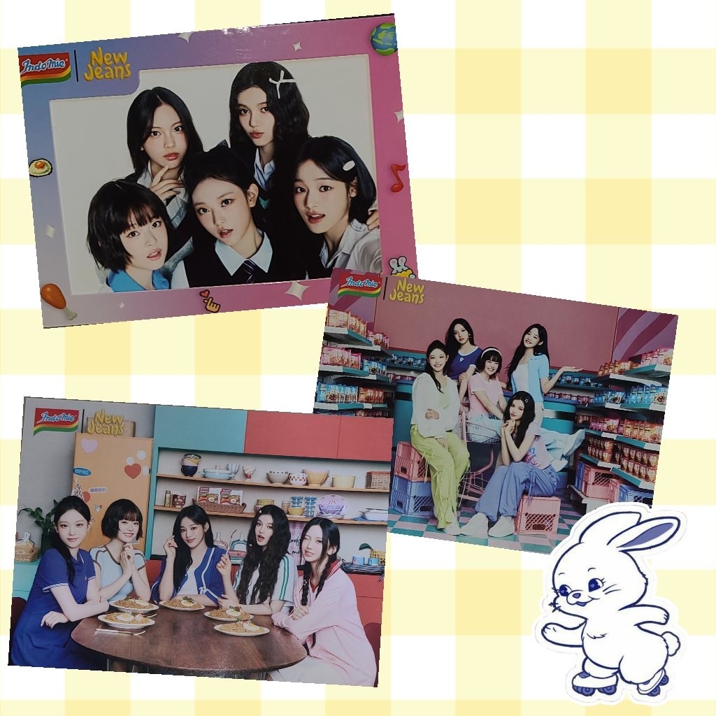 Photocard Indomie X NewJeans