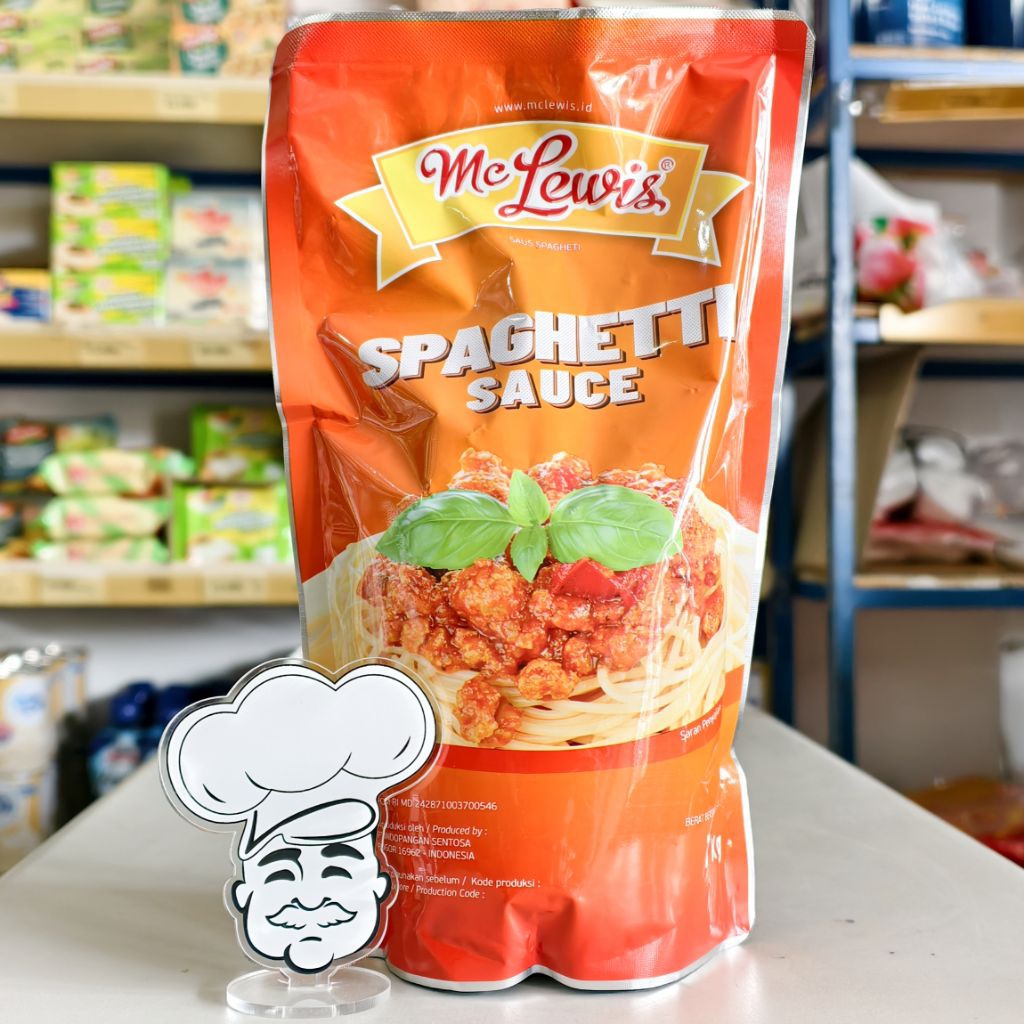 

Mc Lewis Saus Spaghetti 1Kg / Mc Lewis Saus Pasta Spaghetty