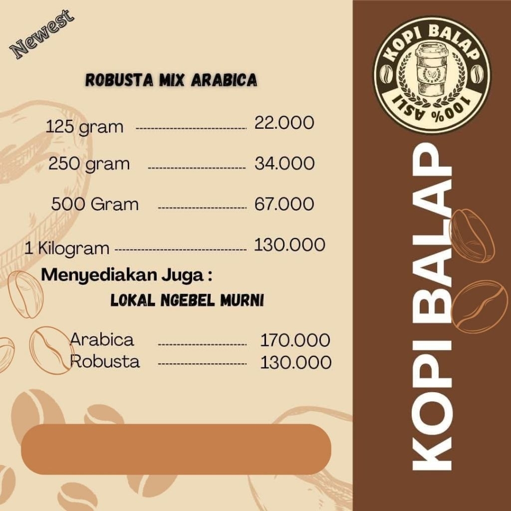 

kopi balap