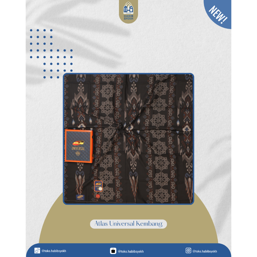 ATLAS UNIVERSAL KEMBANG 635/Sarung Atlas Universal Kembang/Atlas Universal Kembang
