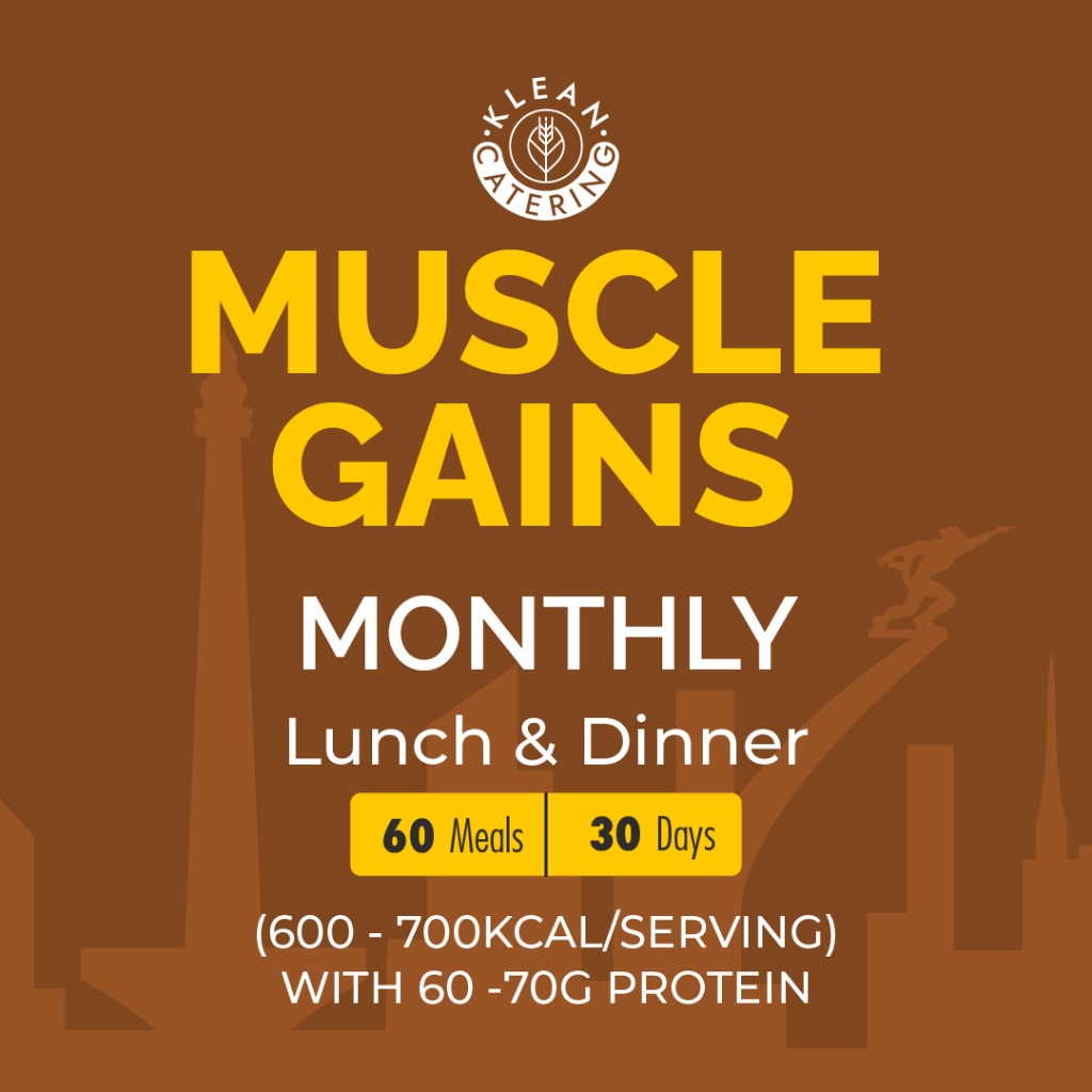 

Klean Gains Diet Catering - Monthly (60 Meals/30Days)