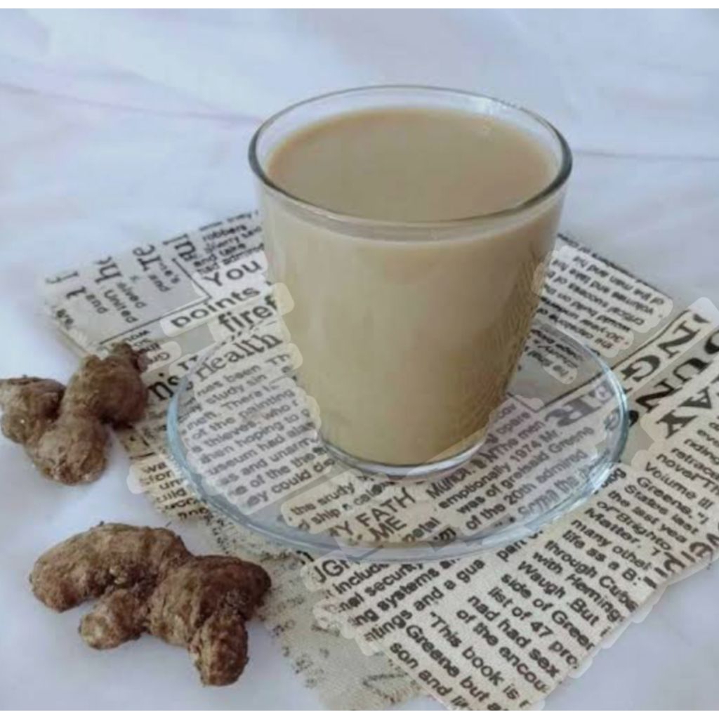 

minuman susu jahe segar