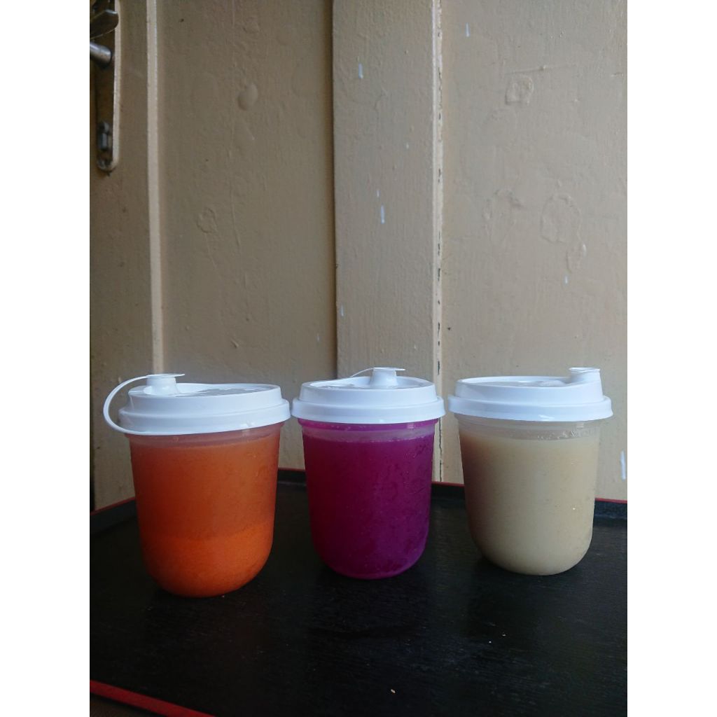 

Juice/jus/djœs se-liter, 3 rasa buah, BANYAK.