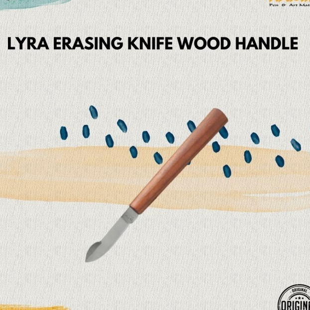 

Lyra Erasing knife wood handle