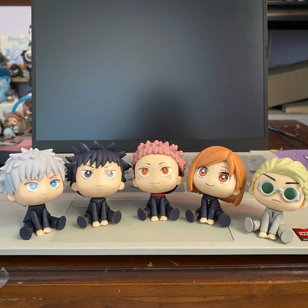 Jujutsu Kaisen Figur Mini Lookup Gojo Nanami Yuji Megumi Nobara