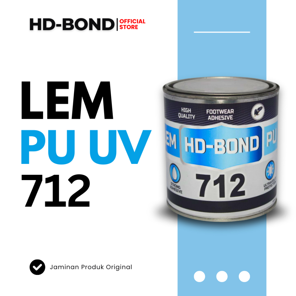 

ucl_gramari - hd-bond lem pu 712 / lem pu uv bening untuk sepatu & kerajinan