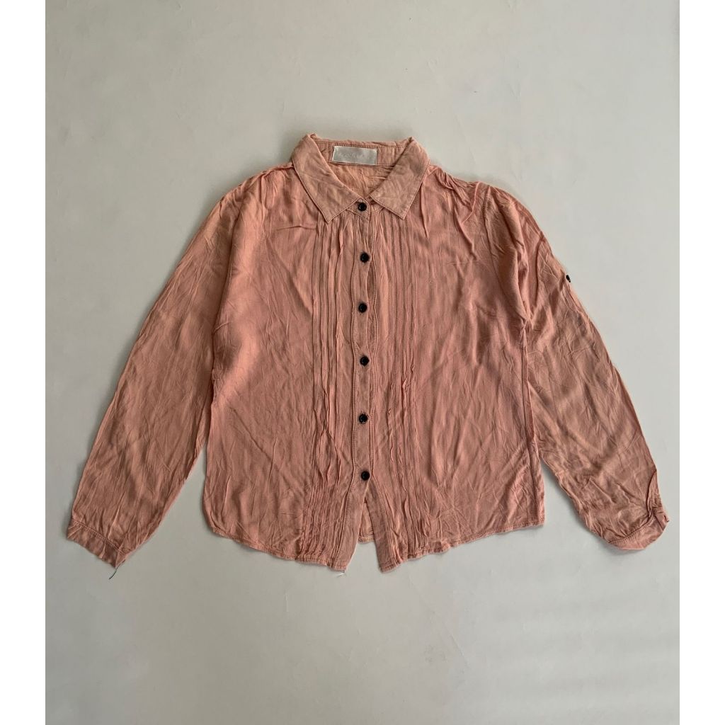 AVENUE Kemeja Peach 072