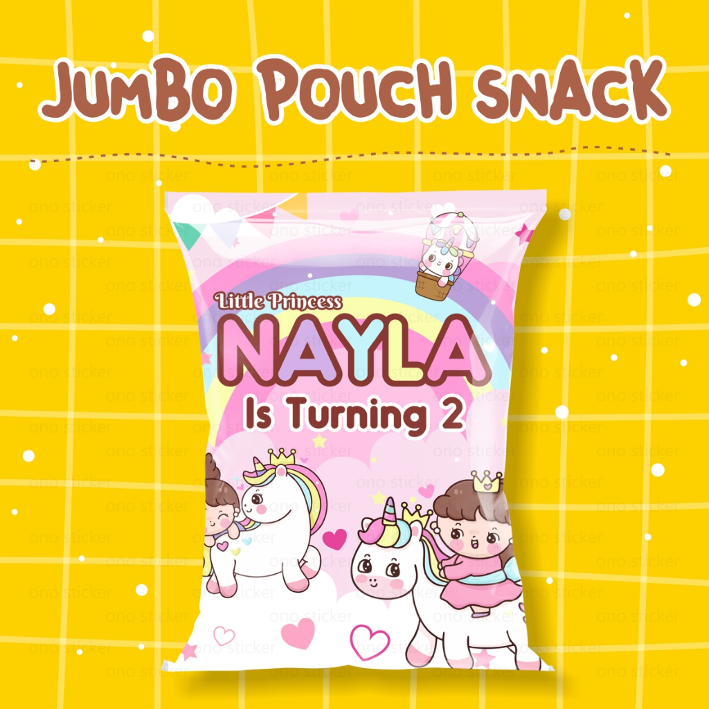 

Jumbo Pouch Snack | Giant Snack | Giant Pouch Snack Viral