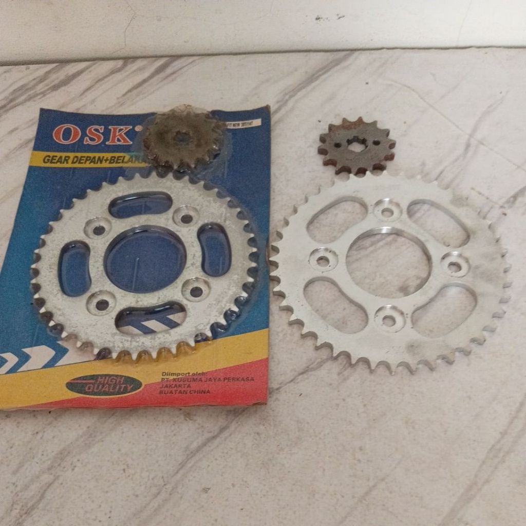 Gear Depan Belakang Supra Fit New