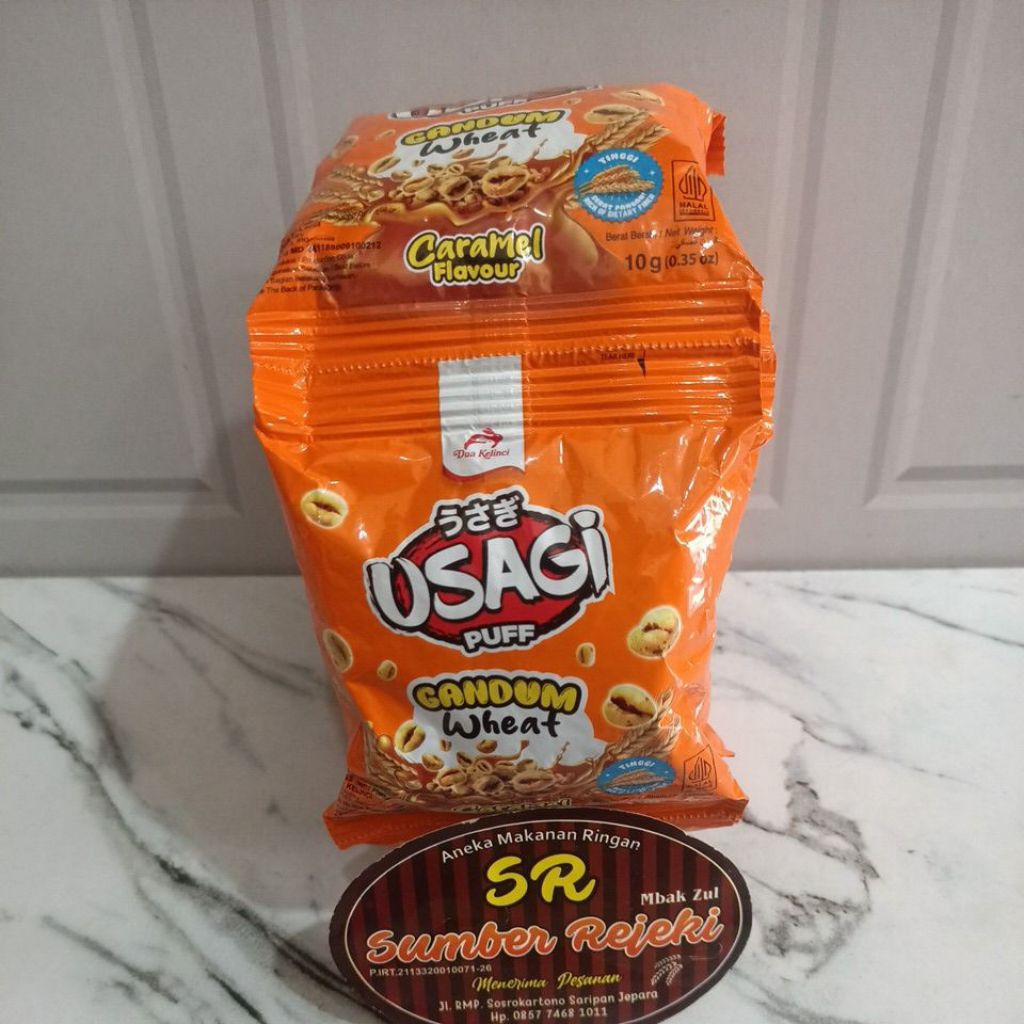 

USAGI PUFF GANDUM WHEAT RASA KARAMEL ISI 10PCS