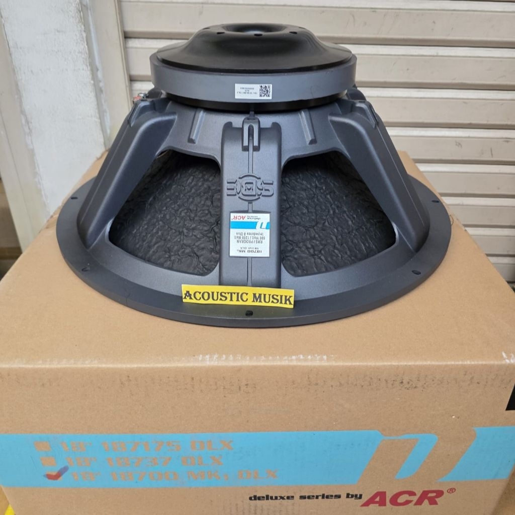 SPEAKER ACR DELUXE 18700 MKI SPEAKER 18 INCH ORIGINAL