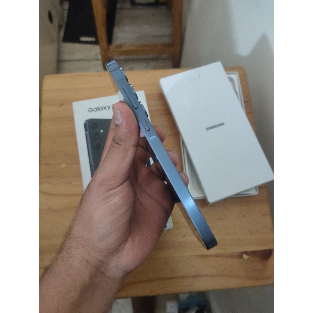 Samsung A55 12/256 Fullset second garansi resmi