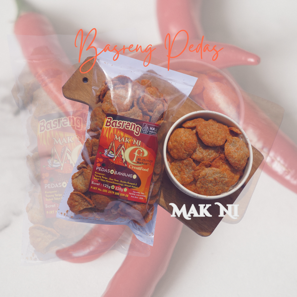 

Basreng Daging Mak Ni 125 gram