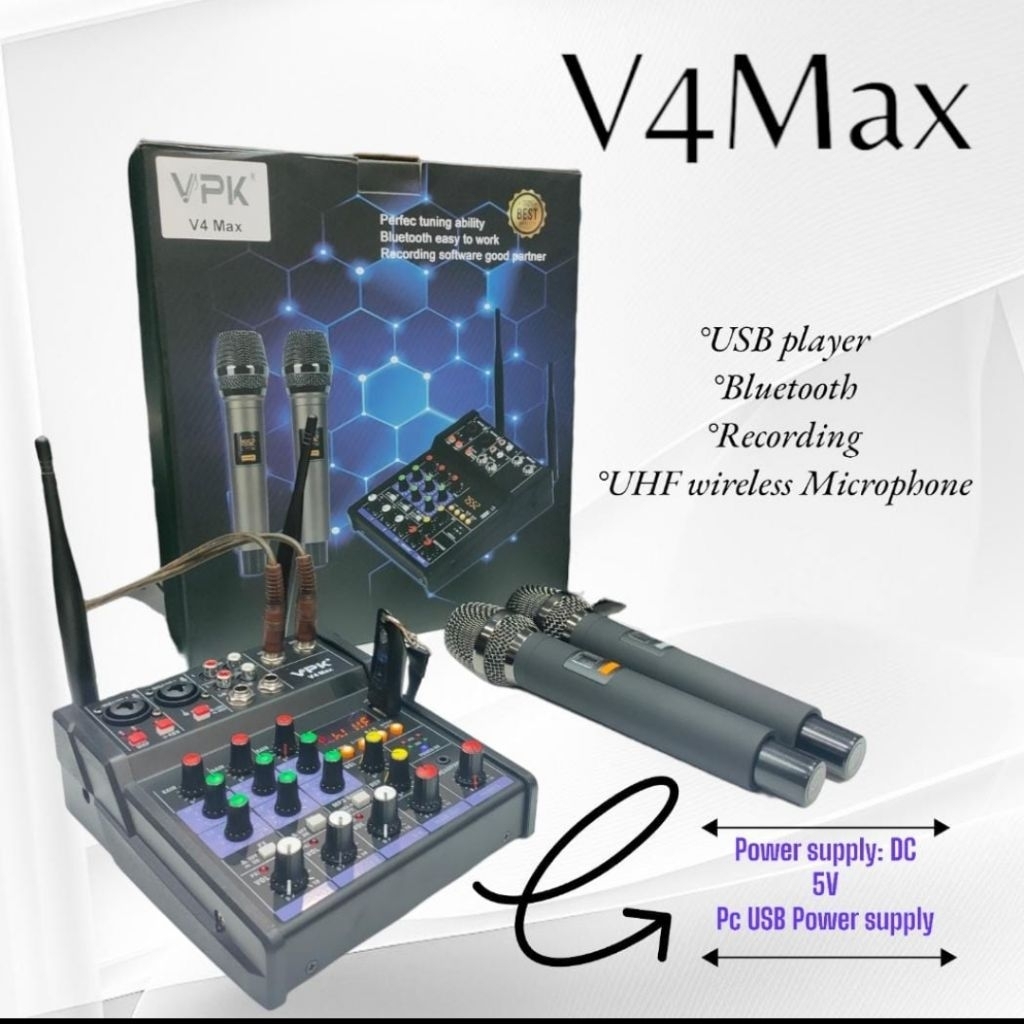 mixer audio VPK V4 MAX ORIGINAL