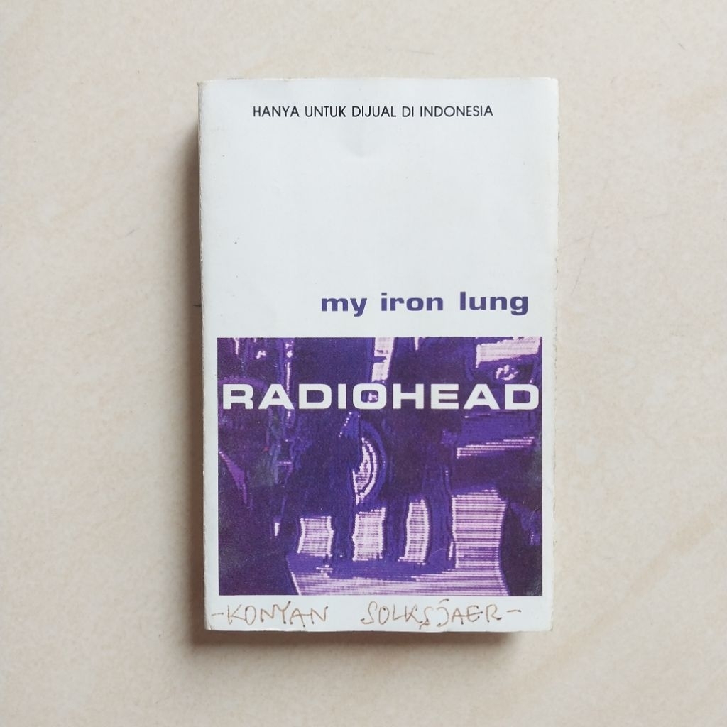 KASET RADIOHEAD ALBUM MY IRON LUNG