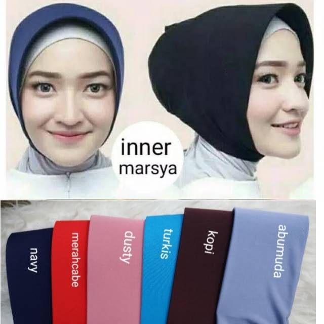 Ciput Marsya Inner Hijab Topi Dalaman Kerudung