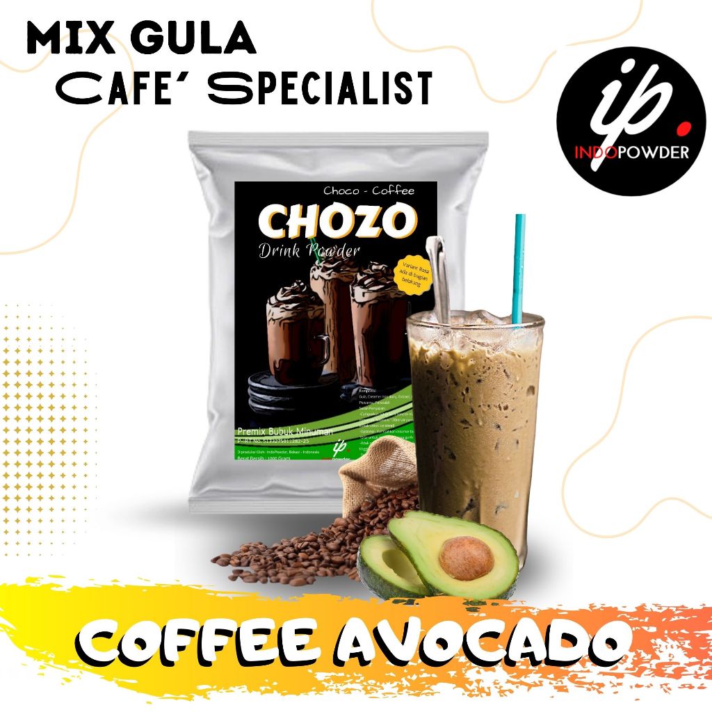 

Indopowder - Bubuk KOPI / COFFEE AVOCADO 1Kg Untuk Cafe, Waralaba, Resto & Usaha Minuman Kekinian