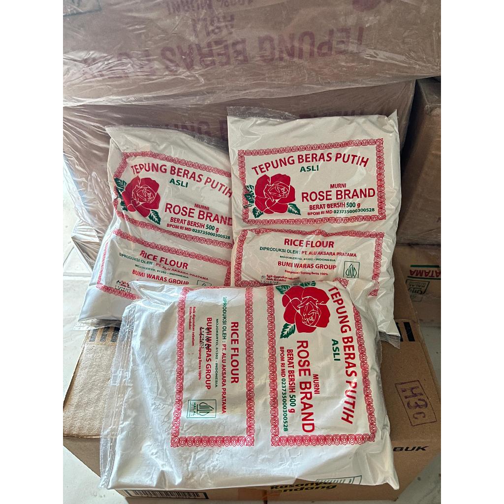 

Tepung Beras Rose Brand 500 Gram