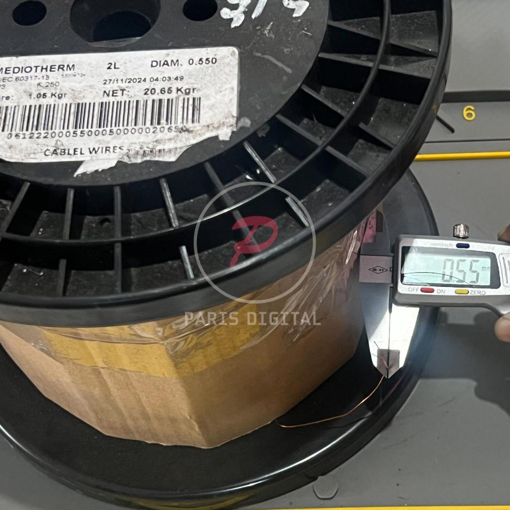 HELLENIC 0.55 Kawat Email/Enamel/Tembaga 0,55 Kawat Gulungan DINAMO, TRAFO, TRANSFORMATOR, SPOOL