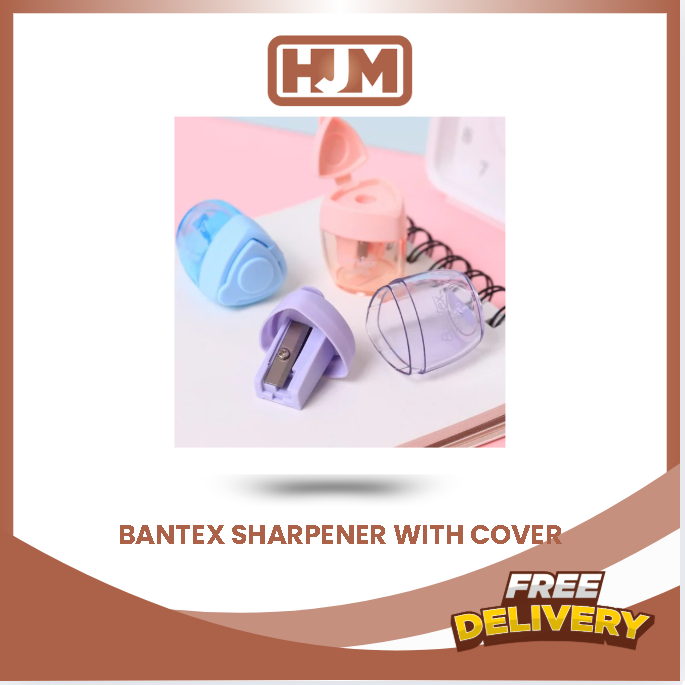 

BANTEX SHARPENER WITH COVER / SERUTAN PENSIL DENGAN TUTUP BE1008