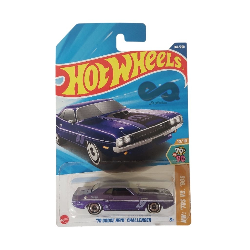 Hot Wheels 70 Dodge Hemi Challenger - Ungu