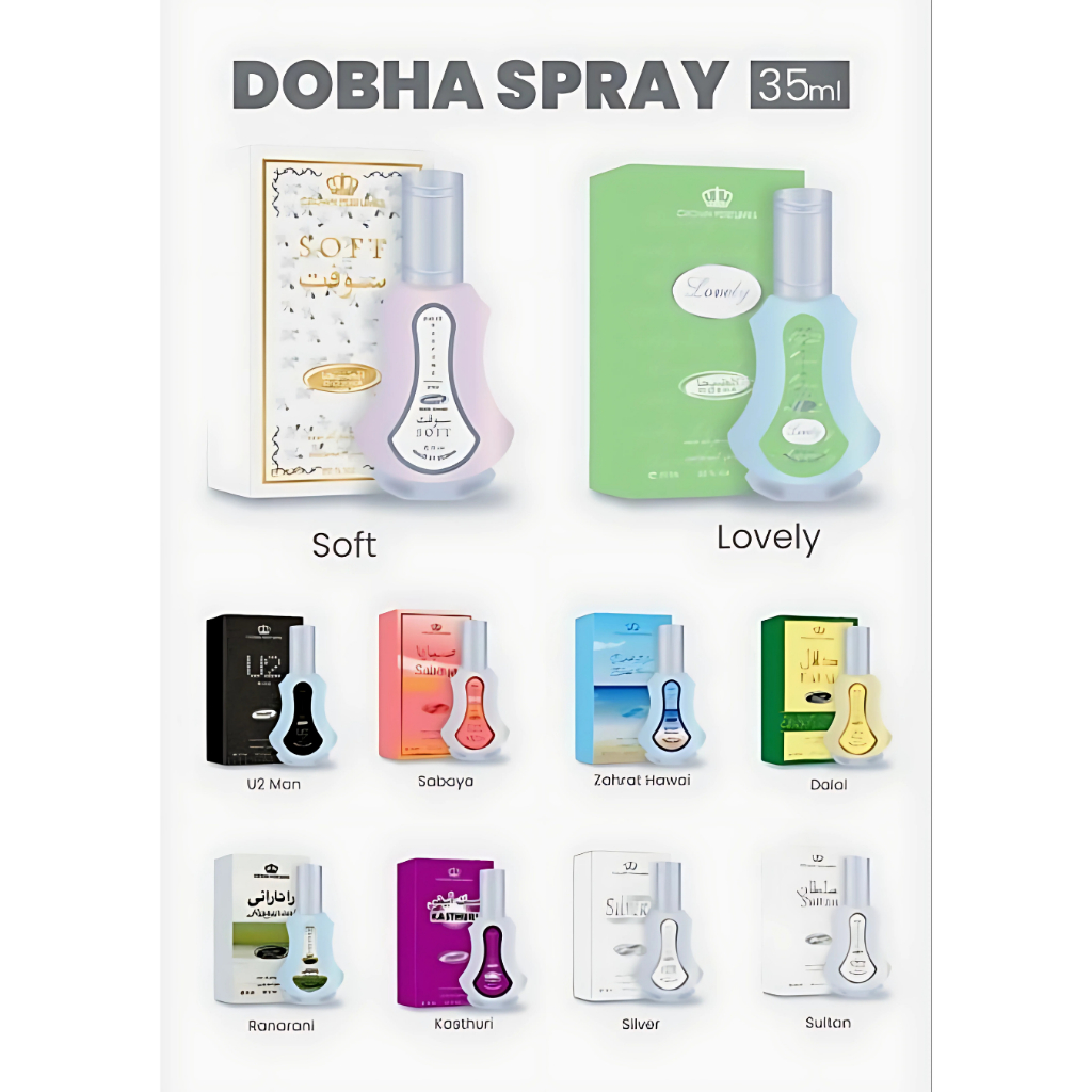 Grosir Parfum Minyak Wangi DOBHA Spray 35ML BPOM Original