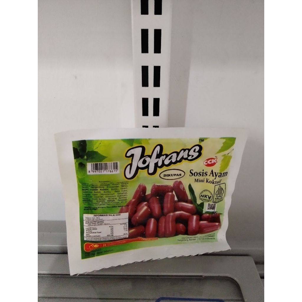 

Jofrans sosis cocktail 300g