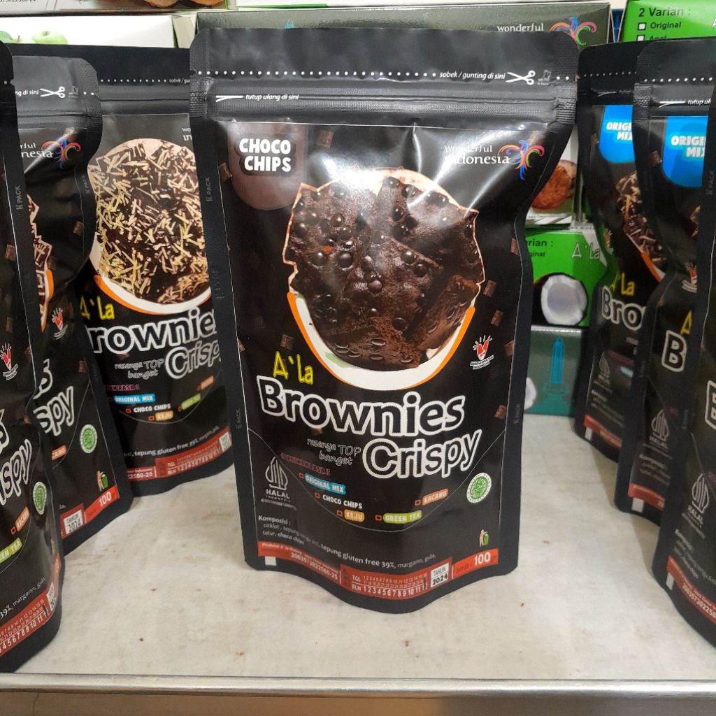 

Brownies Crispy Choco Lover 100grm