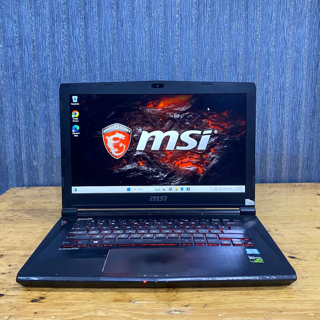 Laptop MSI GS40 6QE, Intel Core i7-6800HQ, Gen 6Th, Ram 16/1Tb+512Gb, #DualVga: - UHD Graphics 530, 