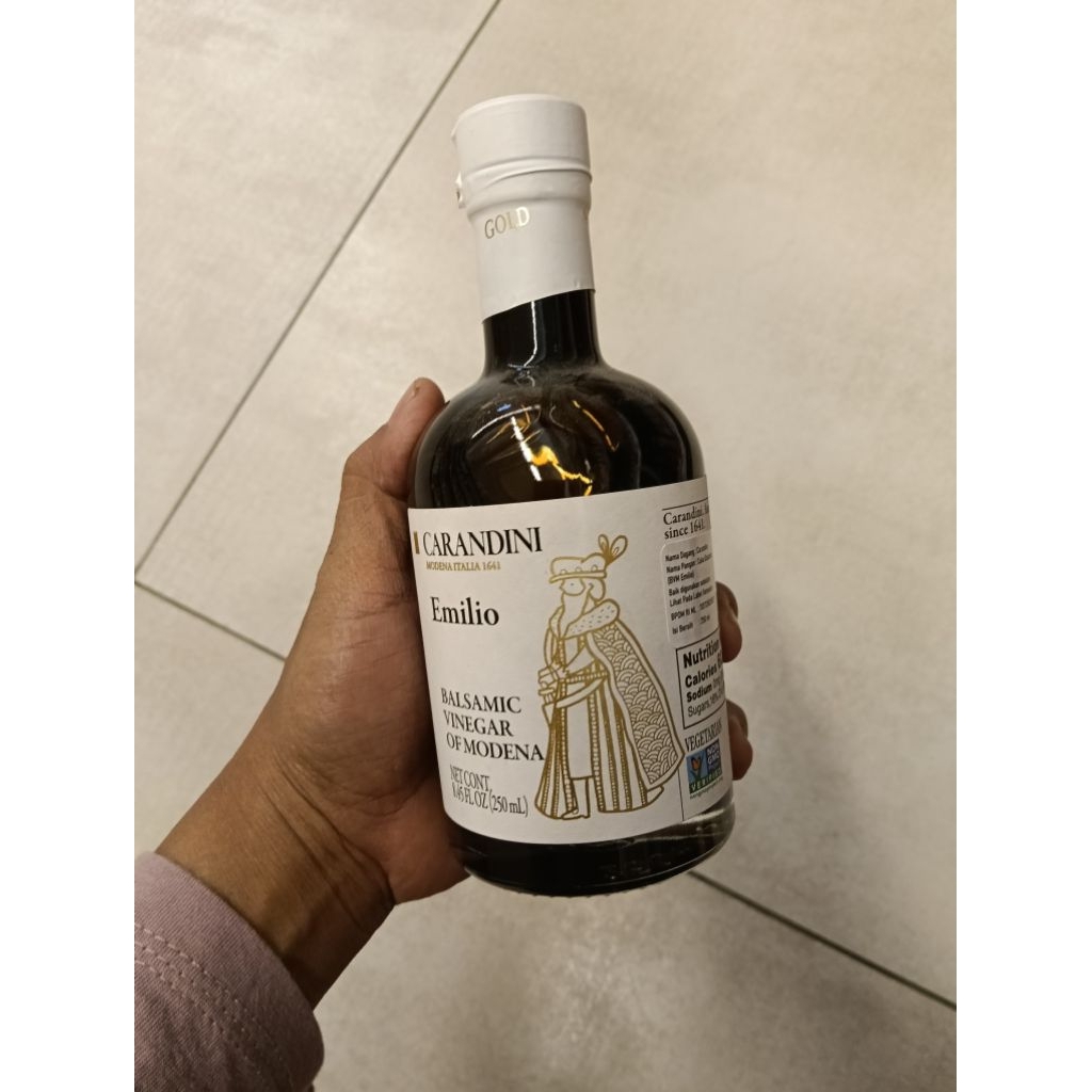 

carandini emilio balsamic vinegar gold 250ml