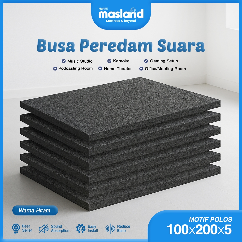 Masland Lembaran Busa 100x200 Tebal 5 cm Padat Kenyal