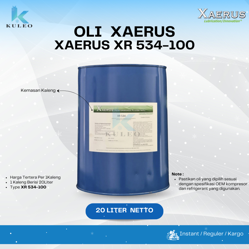 OLI XAERUS XR 534-100 20L - oli xaerus XR 534-100 20liter Pail