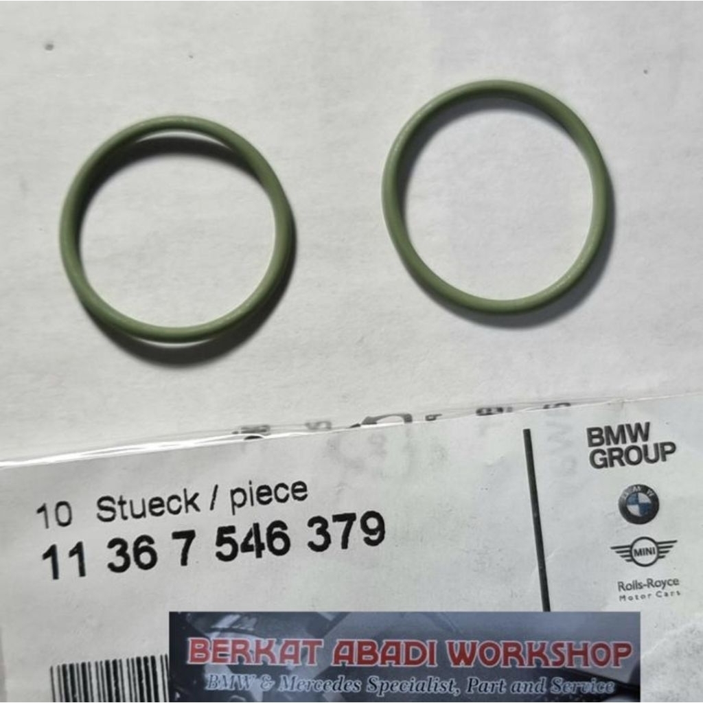 2pc Genuin Bmw Seal O ring Vanos selenoid E46 N42 N46 11367546379