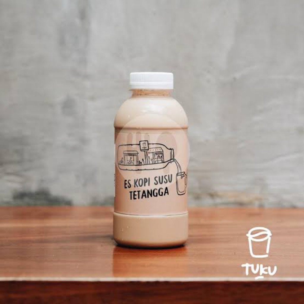[ASLI KOPI TUKU] KOPI TUKU TUKUCUR KOPI SUSU TETANGGA 200 ML