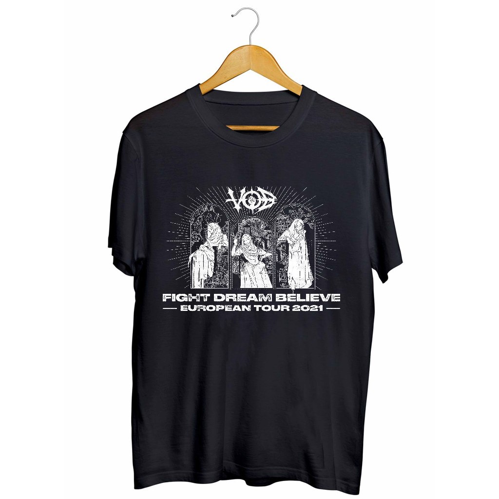 Tshirt Band VOB-Fight Deram Believe / Kaos Musik Rock Metal