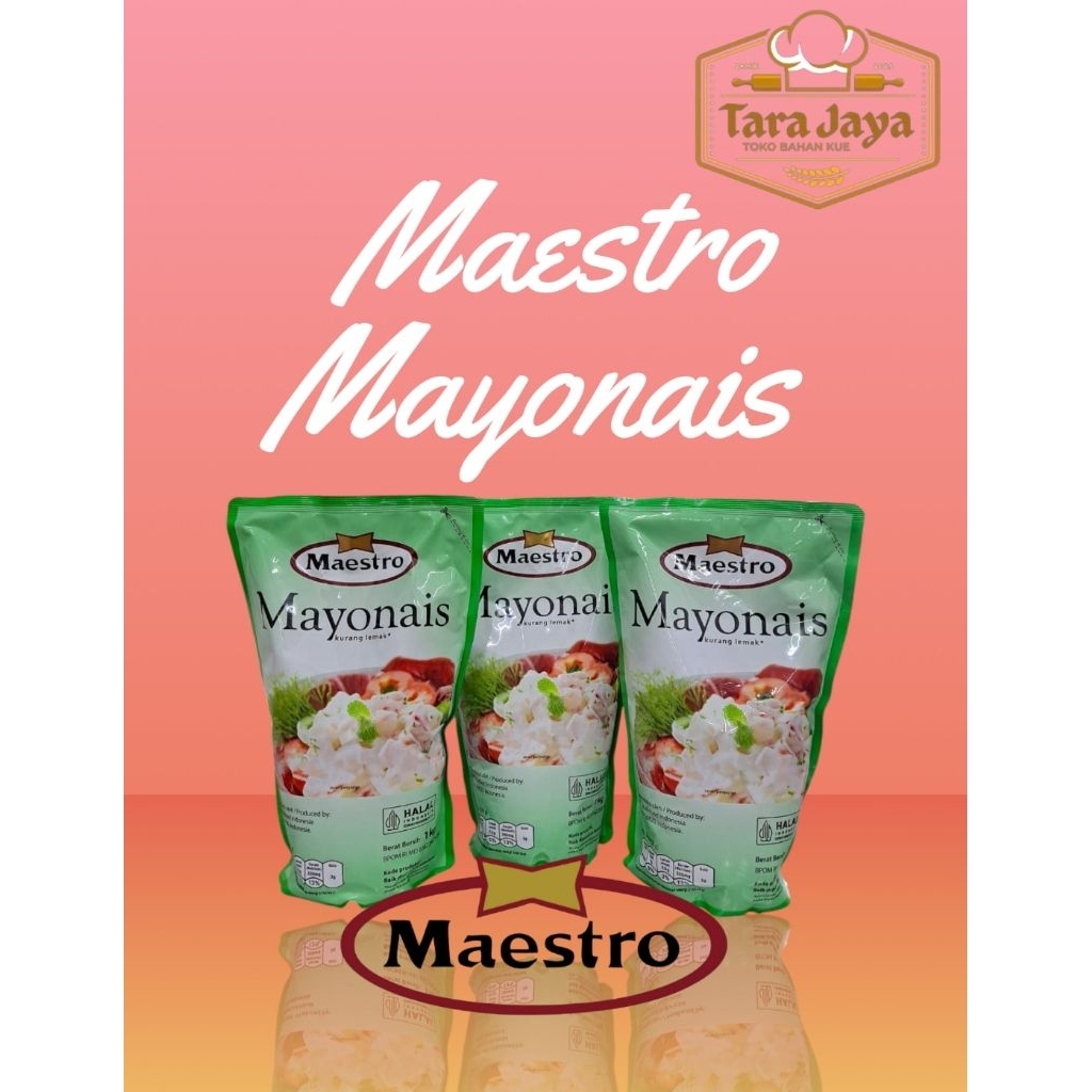 

Maestro Mayonaise 1kg & 180gr