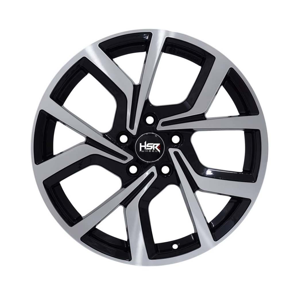 Velg Mobil Mercy Ring 17 HSR WENDER hole 5x112 Black Polish