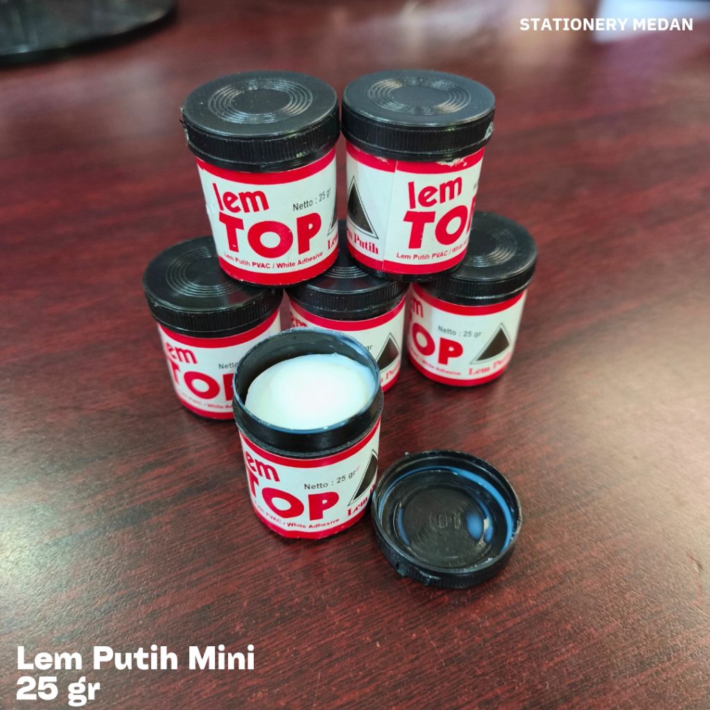 

Lem Top / Lem Putih Mini 25 Gr ( 1 Pcs )