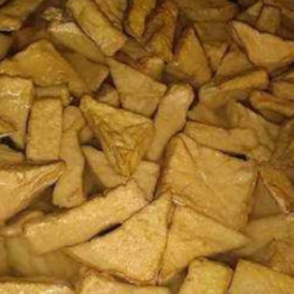 Tahu Coklat Segitiga