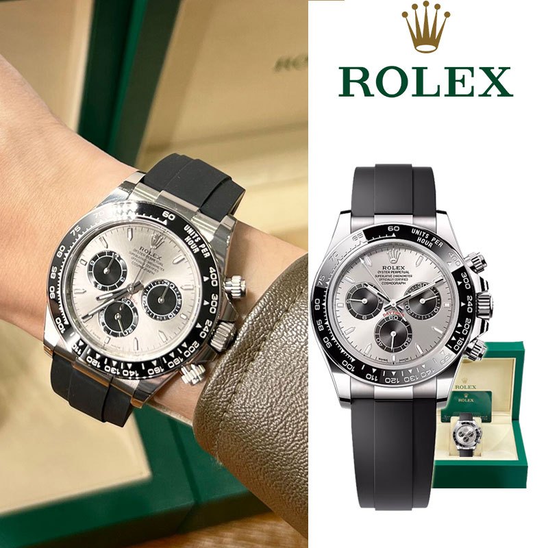 Daytona100% ASLI Rolex Daytona Jam tangan rolex pria M126519ln-0006 40mm jam tangan otomatis Garansi