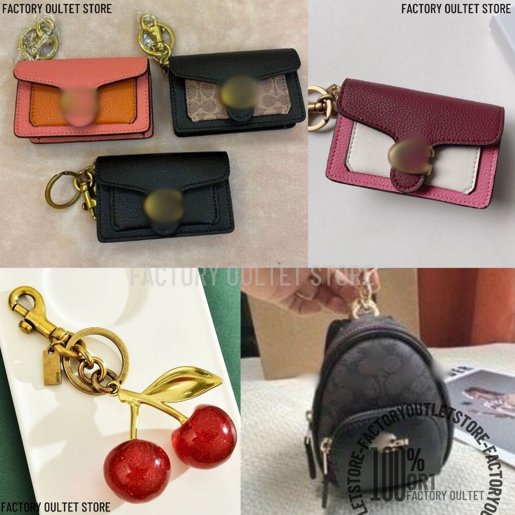 Gantungan Tas Cherry dan Wadah Kartu