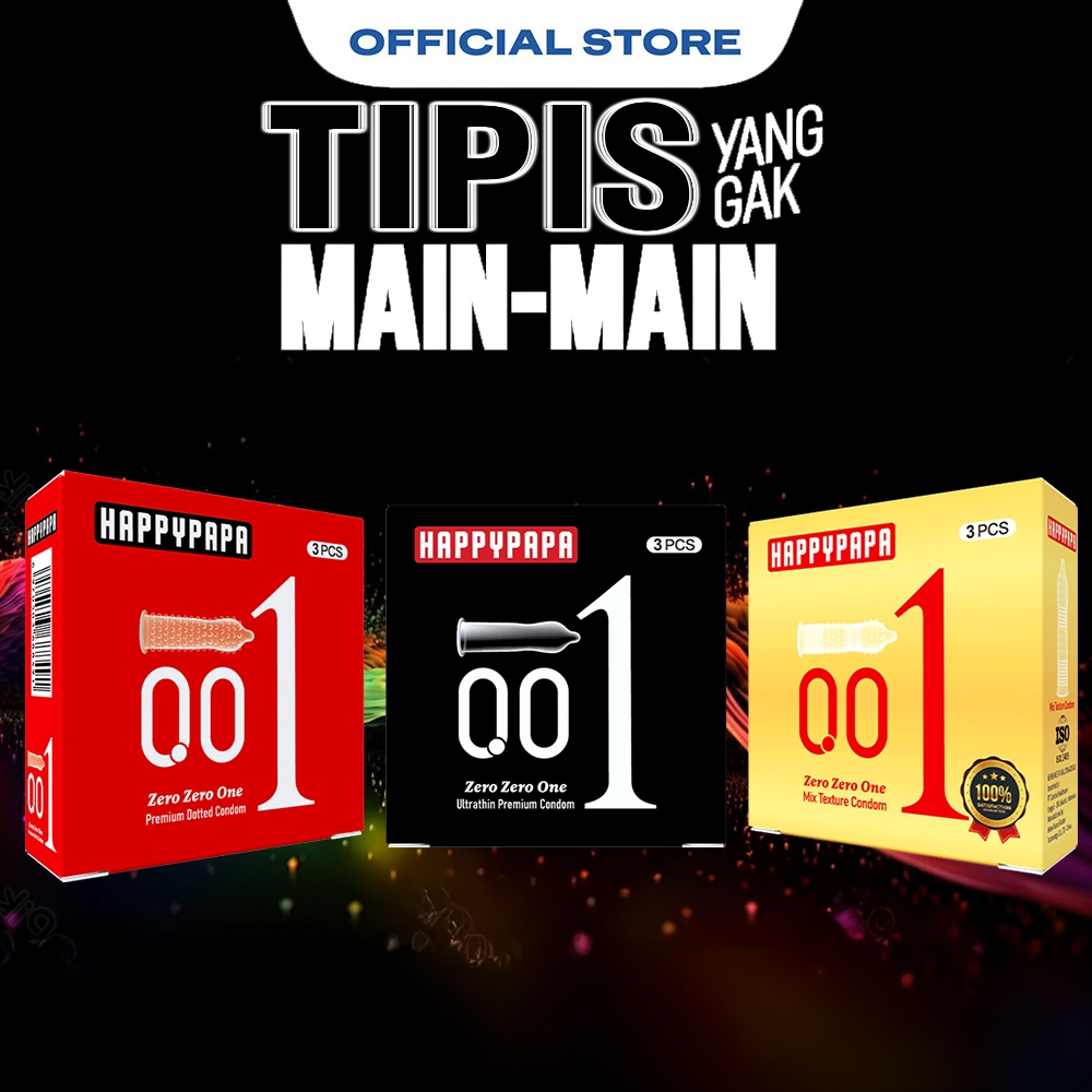 Happypapa Kondom 001 Varian Original