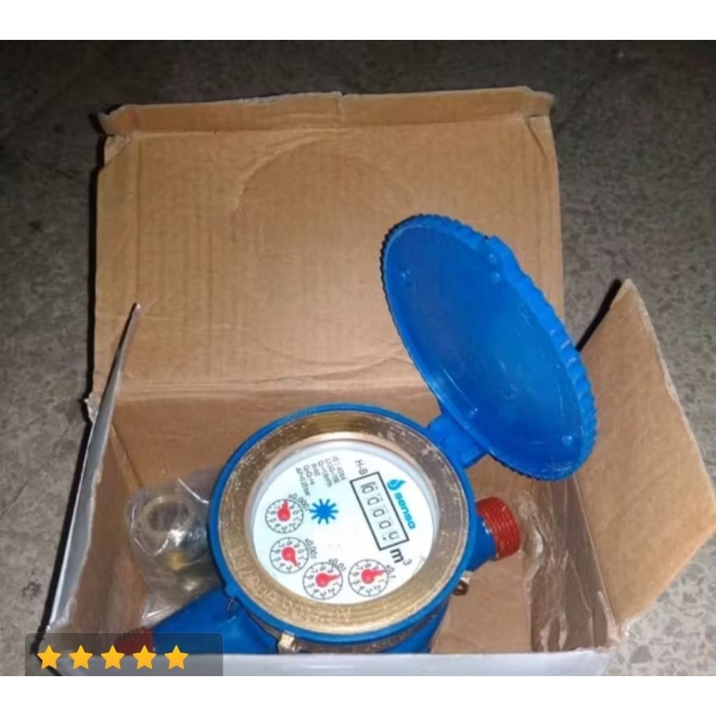 Meteran Air SENSO 1/2 Inch Murah / Water Meter SENSO 1/2 Inch DN15mm