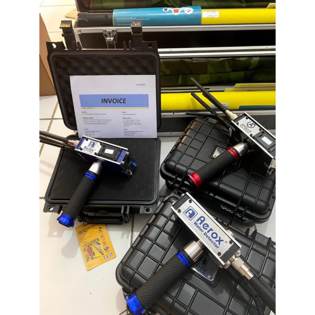 Aerox DIGITAL Water Detector / Deteksi Air Sumur Bor / Sumber Mata Air