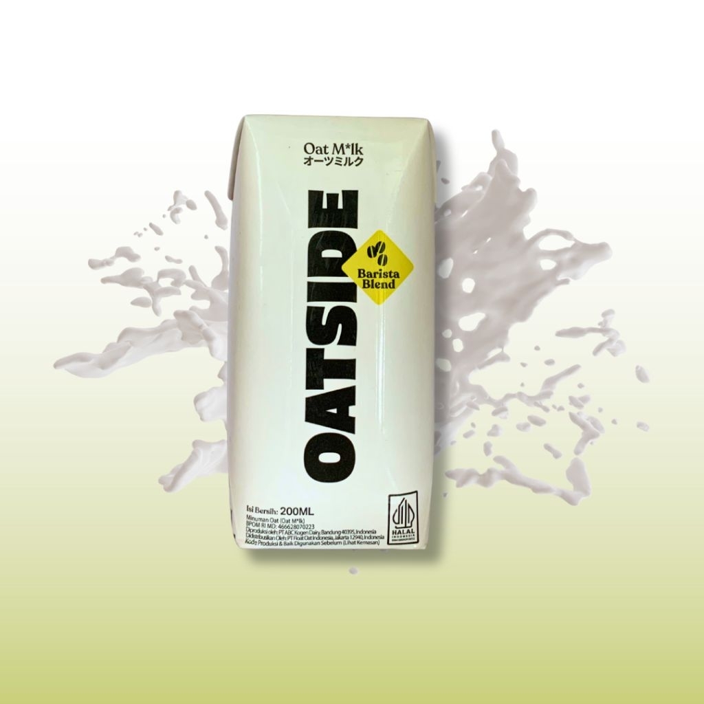 

OATSIDE Oat Milk Barista Blend 200ml | Susu Oat Sehat Plant-Based