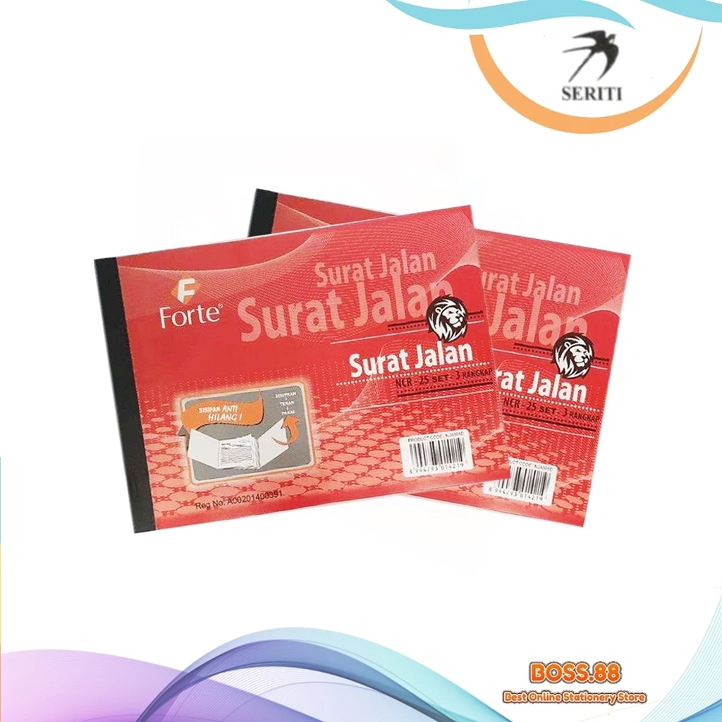 

BUKU SURAT JALAN NCR FORTE (1 PCS)