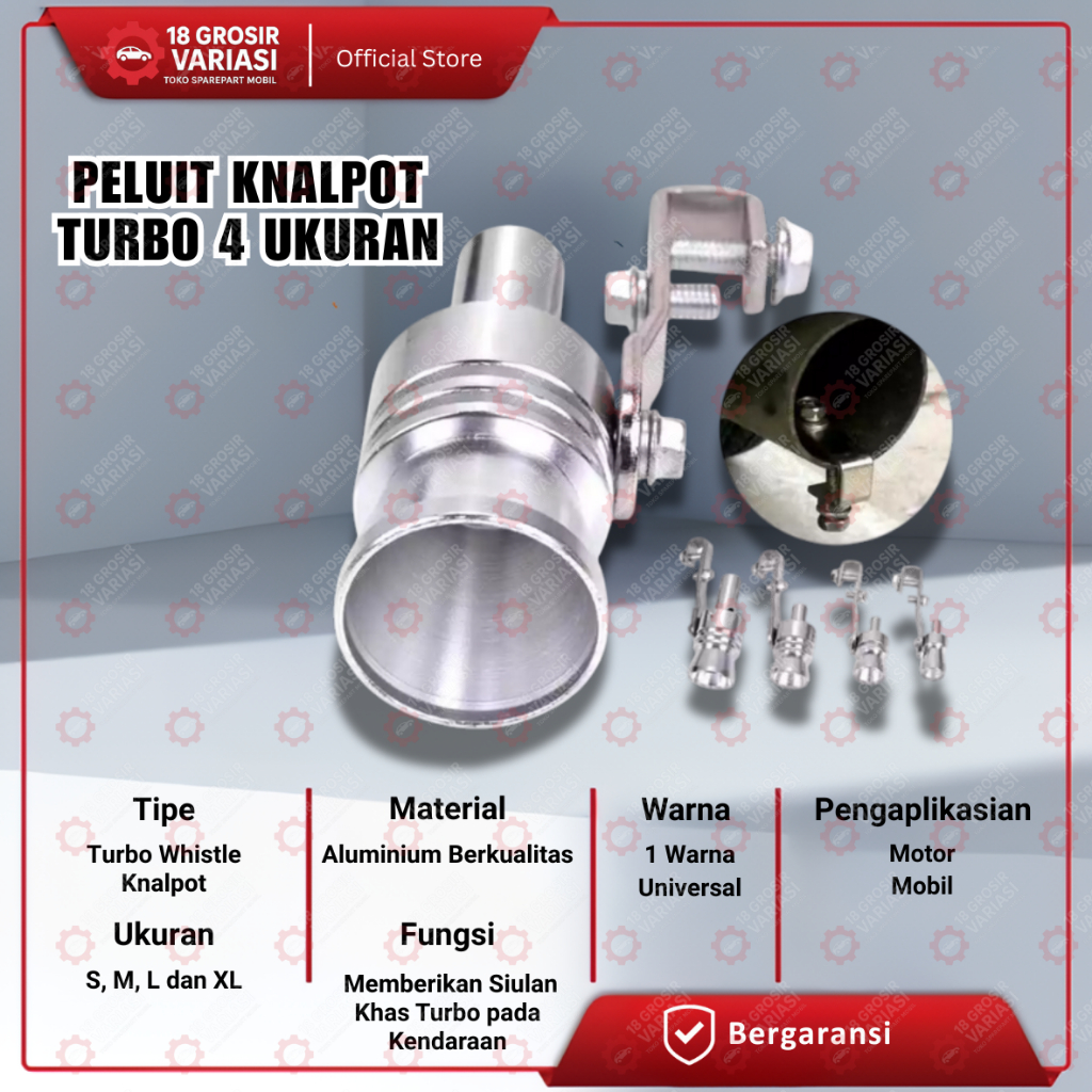 Alat Suara Knalpot Racing/Turbo Whistle Knalpot/Knalpot Racing/Penyiul Turbo Knalpot Mobil & Motor