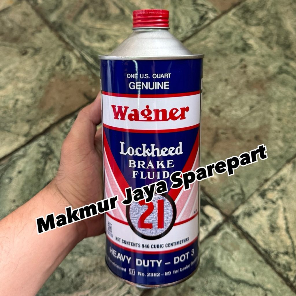 Minyak Rem Wagner Dot 3 Lockheed Brake Fluid Heavy Duty