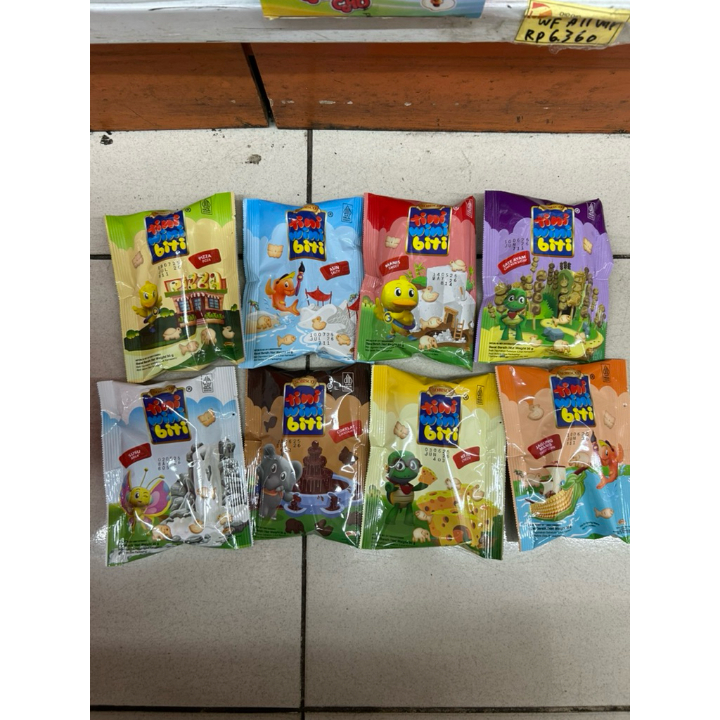 

TiniWiniBiti 30 gram aneka rasa